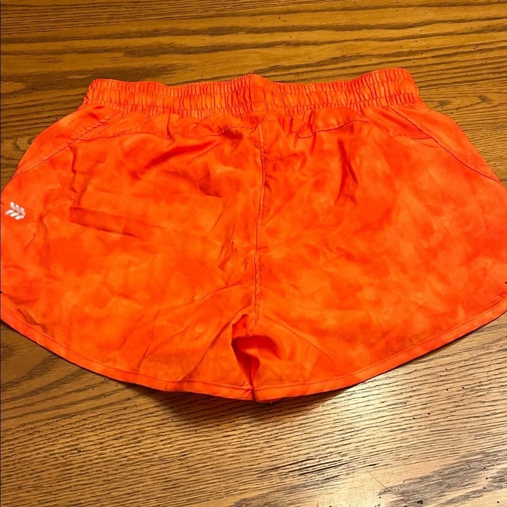 All in Motion Bright Orange Athletic Shorts